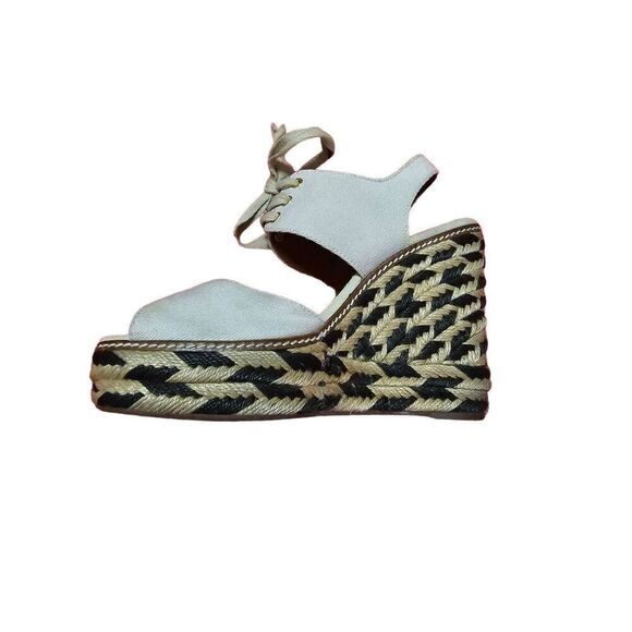 Tory Burch Linley High Wedge Espadrilles - Picture 14 of 15